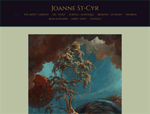 Tablet Screenshot of joannestcyr.com
